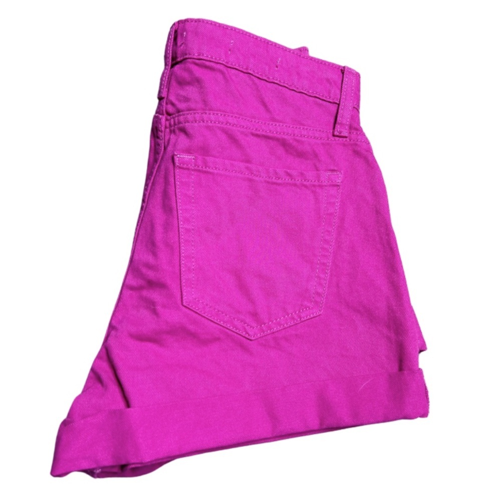 NWT Wild Fable Womens Pink High Waisted Cuffed Denim Summer Casual Shorts Size 4 - Picture 10 of 16